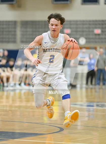 Thumbnail 3 in Victor @ Irondequoit(NYSPHSAA Section V Class AA Semi-Finals) photogallery.