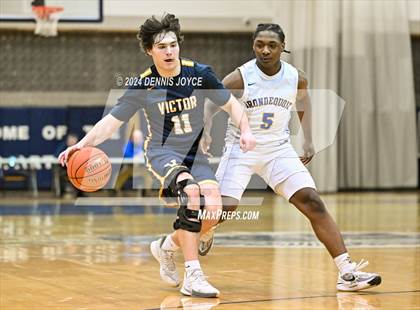 Thumbnail 2 in Victor @ Irondequoit(NYSPHSAA Section V Class AA Semi-Finals) photogallery.