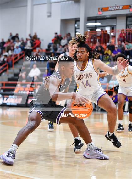 Thumbnail 3 in Dumas vs. Central Arkansas Christian (AAA 3A State Playoff second round) photogallery.