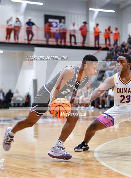 Thumbnail 1 in Dumas vs. Central Arkansas Christian (AAA 3A State Playoff second round) photogallery.