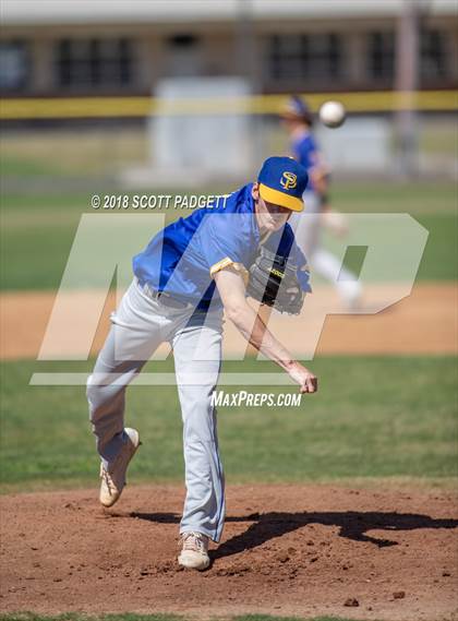 Thumbnail 3 in San Pasqual @ Foothills Christian (CIF SDS D4 Quarterfinal) photogallery.