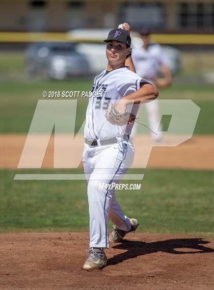 Thumbnail 2 in San Pasqual @ Foothills Christian (CIF SDS D4 Quarterfinal) photogallery.