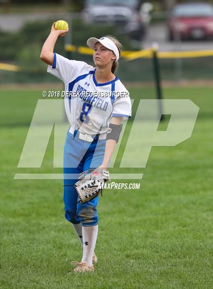 Thumbnail 2 in Broomfield vs Mountain View (Loveland Softball Showcase) photogallery.