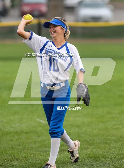 Thumbnail 1 in Broomfield vs Mountain View (Loveland Softball Showcase) photogallery.