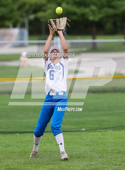 Thumbnail 2 in Broomfield vs Mountain View (Loveland Softball Showcase) photogallery.