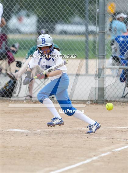 Thumbnail 3 in Broomfield vs Mountain View (Loveland Softball Showcase) photogallery.