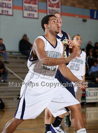 Thumbnail 2 in St. Genevieve vs. Crean Lutheran (CIF SS Playoffs) photogallery.