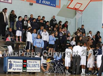 Thumbnail 2 in St. Genevieve vs. Crean Lutheran (CIF SS Playoffs) photogallery.