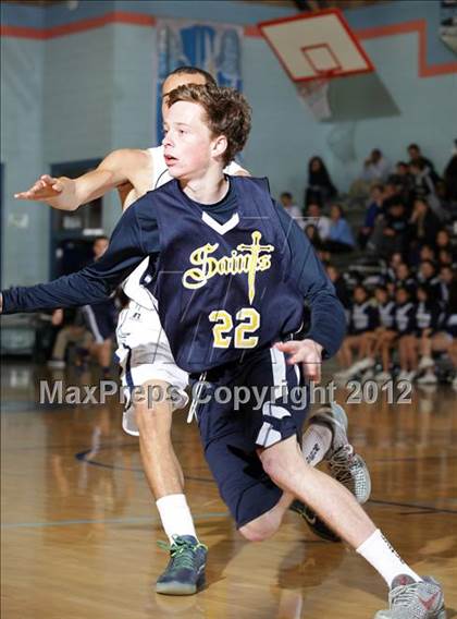 Thumbnail 3 in St. Genevieve vs. Crean Lutheran (CIF SS Playoffs) photogallery.