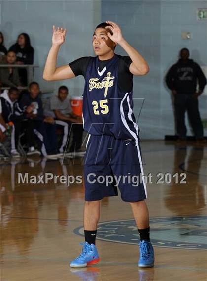 Thumbnail 3 in St. Genevieve vs. Crean Lutheran (CIF SS Playoffs) photogallery.