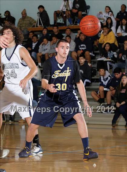 Thumbnail 2 in St. Genevieve vs. Crean Lutheran (CIF SS Playoffs) photogallery.