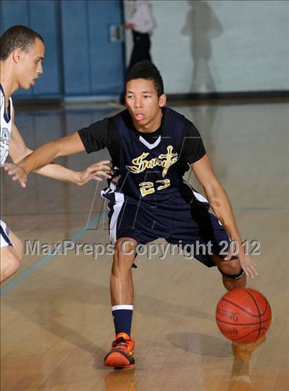 Thumbnail 3 in St. Genevieve vs. Crean Lutheran (CIF SS Playoffs) photogallery.