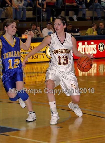 Thumbnail 2 in West Forest vs. Elk County Catholic (PIAA District 9 A Finals) photogallery.