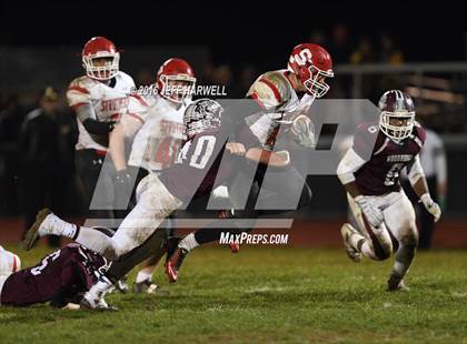 Thumbnail 2 in Struthers @ Woodridge (OHSAA Division IV Region 13 Quarterfinal) photogallery.