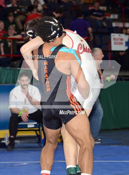 Thumbnail 1 in NYSPHSAA Wrestling Championships (Division 2 Consolation Finals)  photogallery.