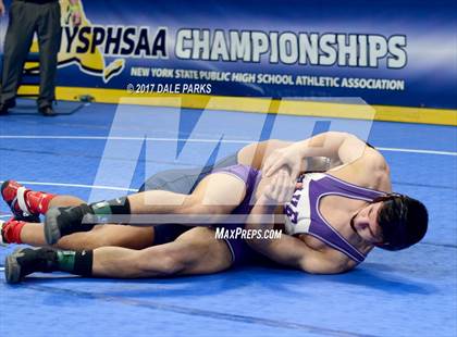 Thumbnail 2 in NYSPHSAA Wrestling Championships (Division 2 Consolation Finals)  photogallery.