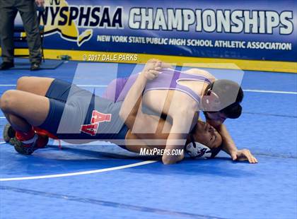 Thumbnail 1 in NYSPHSAA Wrestling Championships (Division 2 Consolation Finals)  photogallery.