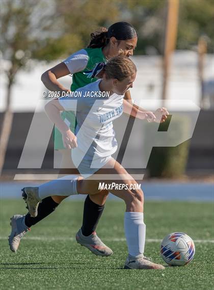 Thumbnail 1 in North Tahoe vs Virgin Valley (3A State Semifinals) photogallery.
