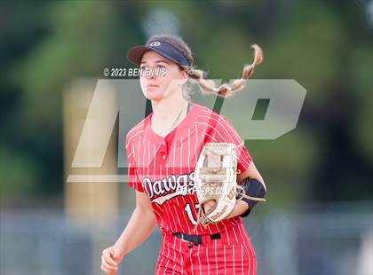 Thumbnail 3 in Georgia Military College vs Emanuel County Institute (GHSA 1A D2 State Tournament) photogallery.