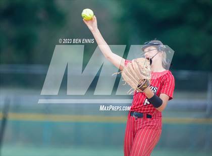 Thumbnail 3 in Georgia Military College vs Emanuel County Institute (GHSA 1A D2 State Tournament) photogallery.