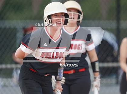 Thumbnail 2 in Georgia Military College vs Emanuel County Institute (GHSA 1A D2 State Tournament) photogallery.