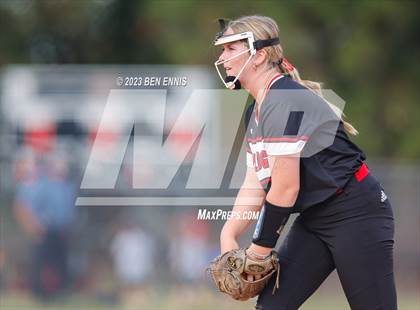 Thumbnail 1 in Georgia Military College vs Emanuel County Institute (GHSA 1A D2 State Tournament) photogallery.