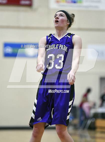 Thumbnail 1 in Faith Christian vs. Middle Park (CHSAA 3A Round 1) photogallery.
