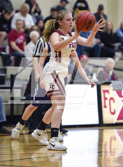 Thumbnail 3 in Faith Christian vs. Middle Park (CHSAA 3A Round 1) photogallery.