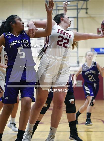 Thumbnail 1 in Faith Christian vs. Middle Park (CHSAA 3A Round 1) photogallery.