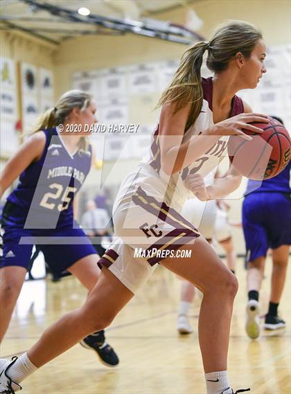 Thumbnail 1 in Faith Christian vs. Middle Park (CHSAA 3A Round 1) photogallery.