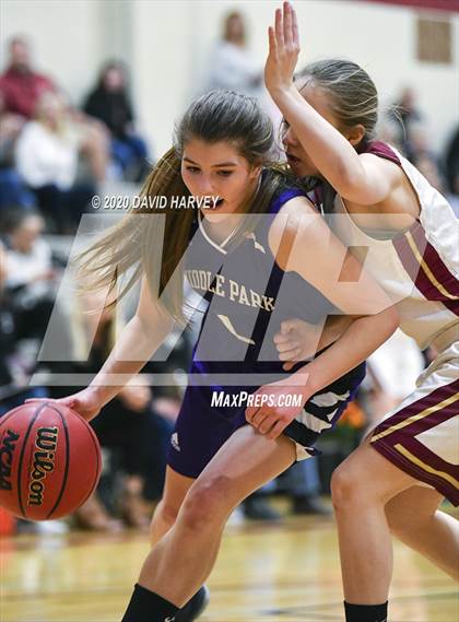 Thumbnail 1 in Faith Christian vs. Middle Park (CHSAA 3A Round 1) photogallery.