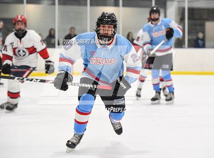 Thumbnail 3 in Father Judge @ Holy Ghost Prep (2022 Flyers Cup AAA Quarterfinal) photogallery.