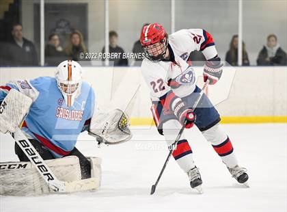 Thumbnail 1 in Father Judge @ Holy Ghost Prep (2022 Flyers Cup AAA Quarterfinal) photogallery.