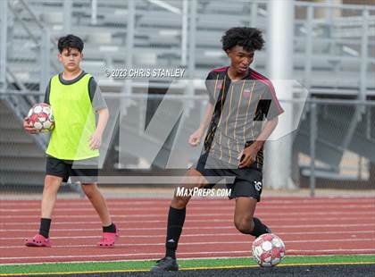 Thumbnail 1 in Glendale Prep Academy vs. Dysart photogallery.