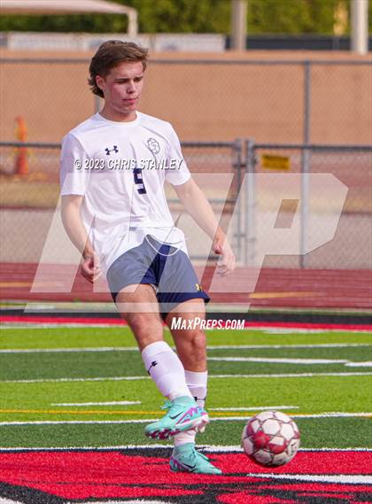 Thumbnail 2 in Glendale Prep Academy vs. Dysart photogallery.