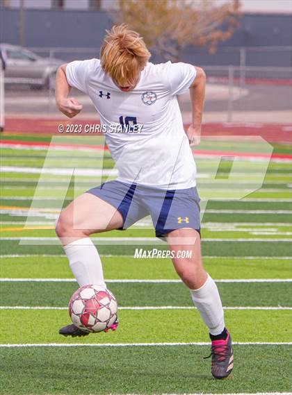 Thumbnail 2 in Glendale Prep Academy vs. Dysart photogallery.
