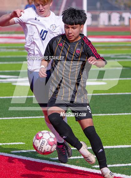 Thumbnail 1 in Glendale Prep Academy vs. Dysart photogallery.