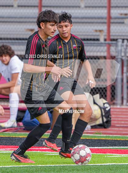 Thumbnail 2 in Glendale Prep Academy vs. Dysart photogallery.