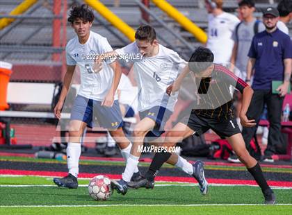 Thumbnail 3 in Glendale Prep Academy vs. Dysart photogallery.