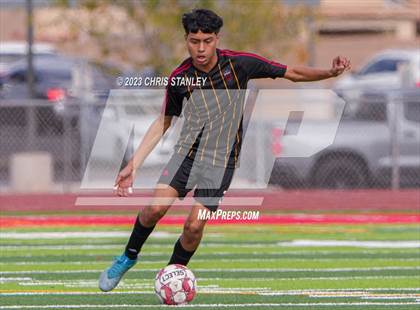 Thumbnail 1 in Glendale Prep Academy vs. Dysart photogallery.