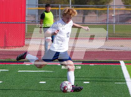 Thumbnail 1 in Glendale Prep Academy vs. Dysart photogallery.