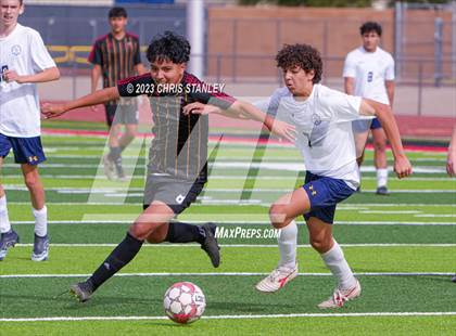 Thumbnail 2 in Glendale Prep Academy vs. Dysart photogallery.