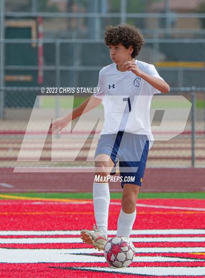 Thumbnail 1 in Glendale Prep Academy vs. Dysart photogallery.
