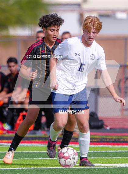 Thumbnail 1 in Glendale Prep Academy vs. Dysart photogallery.