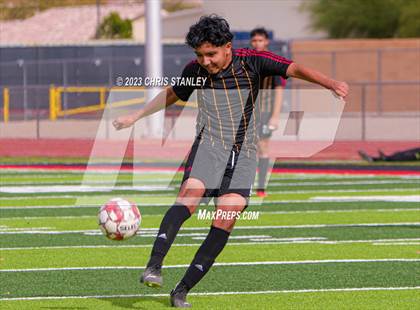 Thumbnail 1 in Glendale Prep Academy vs. Dysart photogallery.