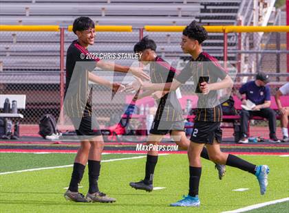 Thumbnail 1 in Glendale Prep Academy vs. Dysart photogallery.