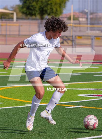Thumbnail 2 in Glendale Prep Academy vs. Dysart photogallery.