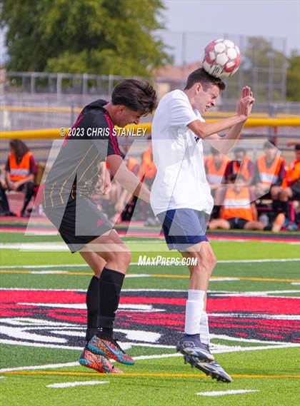 Thumbnail 1 in Glendale Prep Academy vs. Dysart photogallery.