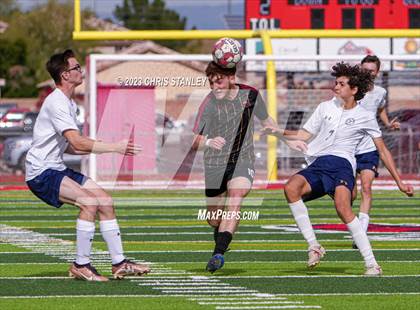 Thumbnail 3 in Glendale Prep Academy vs. Dysart photogallery.