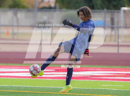 Thumbnail 3 in Glendale Prep Academy vs. Dysart photogallery.